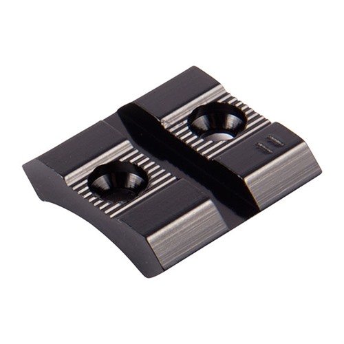 Las bases de aluminio WEAVER son ligeras y se adaptan a rifles, escopetas y pistolas de largo alcance, disponibles en versiones de una o dos piezas.