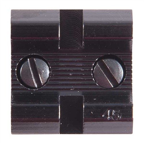 Las bases de aluminio ligeras WEAVER se adaptan a rifles, escopetas y pistolas, ofreciendo versatilidad y compatibilidad con anillas Top Mount y See-Thru.
