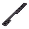 Las bases de aluminio ligeras WEAVER se adaptan a rifles, escopetas y pistolas, ofreciendo versatilidad y compatibilidad con anillas Top Mount y See-Thru.