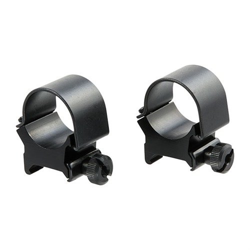 Las anillas TOP MOUNT de 1" en acabado Matte Blue son ligeras y resistentes, ideales para cualquier mira, con alturas ajustables para un fit perfecto.