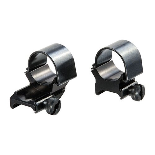 Los anillos de extensión Top Mount de 1" ofrecen ajuste de eye relief de 3/4" y están disponibles en acabado azul brillante o inoxidable. ¡Mejora tu precisión!