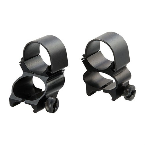 Los anillos SEE-THRU de WEAVER permiten usar miras y scopes con un diseño ovalado que ofrece 3/4" de ajuste en la distancia ocular, ideales para bases Weaver.