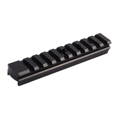 La montura S&W K, L, & N Frame es ligera y de bajo perfil, ideal para revólveres modernos sin necesidad de armero. Incluye tornillos de montaje.