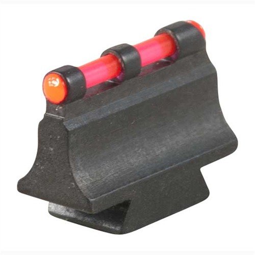 Las miras frontales RIFLE FIBER OPTIC 450N son fáciles de instalar y ofrecen una visibilidad excepcional gracias a su inserto de fibra óptica que brilla intensamente.