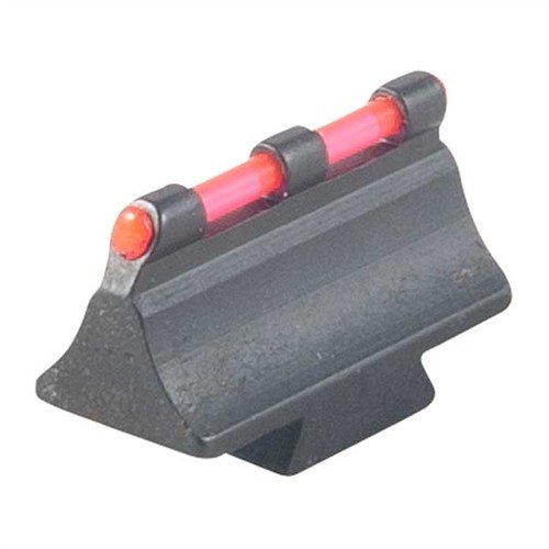Las miras frontales RIFLE FIBER OPTIC 450M son fáciles de instalar y brillan intensamente en cualquier luz, perfectas para rifles de cerrojo y de avancarga.