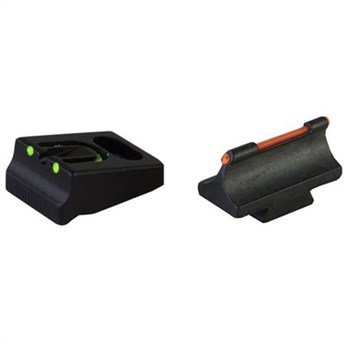 Mejora tu puntería con los SHOTGUN FIRE SIGHT SETS de Williams, que ofrecen un punto rojo brillante y ajuste preciso con dos puntos verdes en la parte trasera.