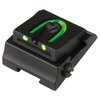 WILLIAMS GUN SIGHT RIFLE  ADJUSTABLE FIBER OPTIC 5/16" WGOS REAR SIGHT GREEN