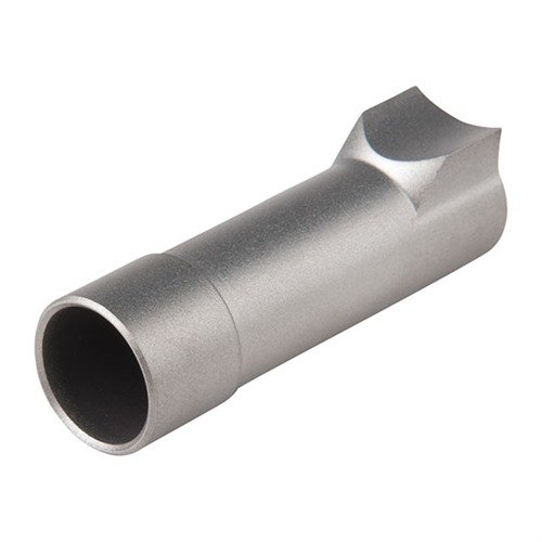 El 1911 Reverse Plug de WILSON COMBAT está fabricado en acero inoxidable sólido, soporta tu cañón cónico de 5" y es compatible con guías de longitud completa.