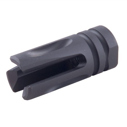 El AR-15 ACCU-TAC FLASH HIDER 22 CAL reduce el destello sin perder precisión, con flautas que mejoran la armonía y un acabado Melonite duradero.
