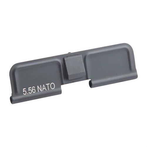 Los cubre puertos de eyección AR-15 de Wilson Combat te permiten identificar rápidamente los receptores superiores por calibre, acabados en Black Armor-Tuff®.