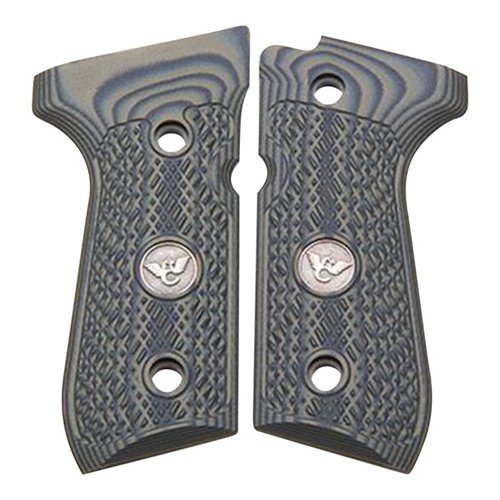 Las empuñaduras G10 de Wilson Combat para Beretta 92/96 ofrecen un ajuste perfecto, perfil delgado y textura agresiva para un agarre superior en cualquier condición.