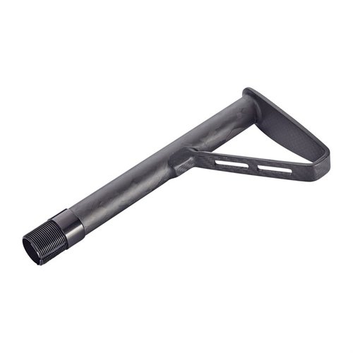 El culatín de carbono JENTRA M-LOK de 10.1 LOP es ultraligero, intercambiable con cualquier culata AR15 mil-spec y cuenta con un diseño que evita enganches.