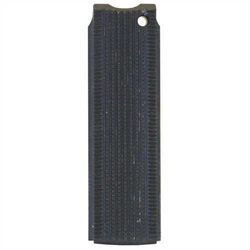 El Mainspring Housing de Wilson Combat ofrece un agarre antideslizante gracias a su checkering profundo, asegurando un control firme de tu 1911.