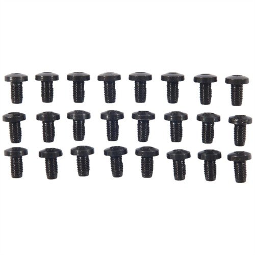 Los tornillos de agarre hexagonales 1911 de Wilson Combat ofrecen un ajuste perfecto, evitando daños en las empuñaduras y facilitando su extracción con la llave Allen incluida.