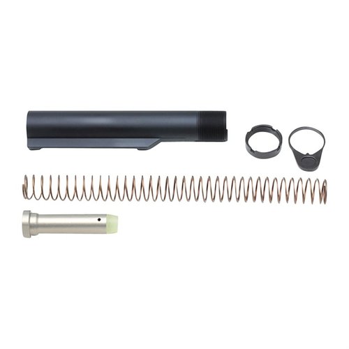 Mejora tu AR-15 con el kit Super-Stoc de Wilson Combat, que incluye todo lo necesario para un montaje sólido y compatible con estándares Mil-Spec.