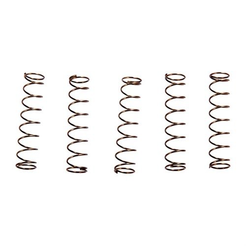 Consigue resortes de calidad Mil-spec para tu AR-15/M16. Ideales para reemplazar piezas perdidas o dañadas. Vienen 5 por paquete, perfectos para tu kit de emergencia.