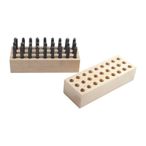 Personaliza tus armas con los sellos de acero Young Brothers, que ofrecen impresiones profundas y claras, ideales para marcar metales con durabilidad.